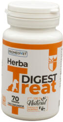 PROMEDIVET PROMEDIVET Herba-Treat Digest, supliment sistem digestiv câini, comprimate PROMEDIVET Herba-Treat Digest, XS-XL, supliment sistem digestiv câini și pisici, flacon, 70 comprimate
