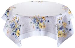 decoDoma Fată de masă centrală cu imprimeu FLORI DE LUNCĂ 85 x 85 cm Fata de masa