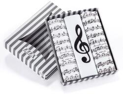 ETEX Batiste damă cu imprimeu NOTE muzicale, set 3 buc