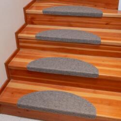 decoDoma Preş pentru scări QUICKSTEP semicerc bej set 10 buc Covor