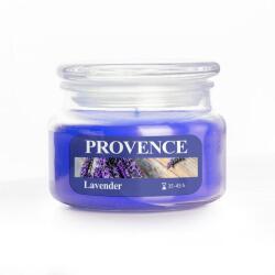 Provence Lumânare în borcan cu capac LAVANDĂ, 200 g