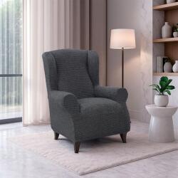 Nueva Textura Huse super elastice RUBINIA antracit fotoliu clasic (l. 70 - 95 cm)