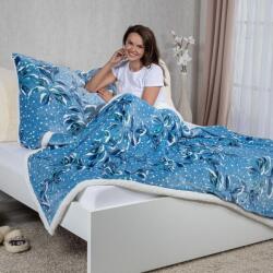 decoDoma Set cu blăniţă GERDA 2 buc Patura