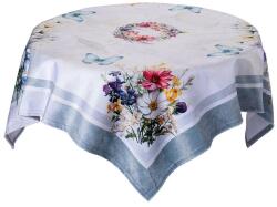 decoDoma Fată de masă centrală SPRING FLOWERS 85 x 85 cm Fata de masa