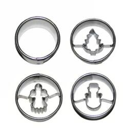 Toro Set forme prăjiturele de Crăciun, 4 buc