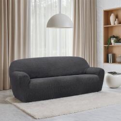 Nueva Textura Huse super elastice RUBINIA antracit fotoliu triplu (l. 180 - 230 cm)