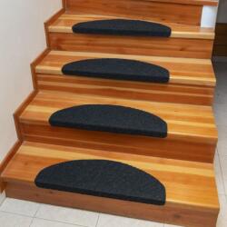 decoDoma Preş pentru scări QUICKSTEP semicerc antracit set 2 buc Covor