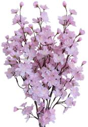 decoDoma Buchet de crenguțe CIREȘ roz 78 cm, 3 buc