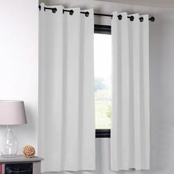 STOF Draperie groasă blackout NOTTE alb-gri 135 x 180 cm set 2 buc