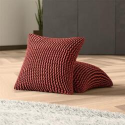 Gaico Huse bielastice COSTINA culoarea cupru feţe de pernă 2 buc (40 x 40 cm)