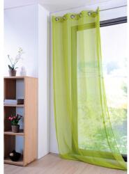 STOF Perdea colorată MONNA verde, 135 x 260 cm set 2 buc