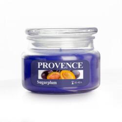 Provence Lumânare în borcan cu capac PRUNE DULCI, 200 g