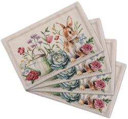 decoDoma Suporturi de masă din gobelin GARDENIA, set 4 buc Fata de masa