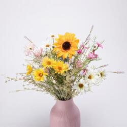 decoDoma Buchet FLOAREA-SOARELUI, MARGARETE, FLORI DE CÂMP 65 cm