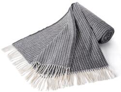 VIALMAN Pled cu franjuri LADA gri închis 150 x 200 cm Patura