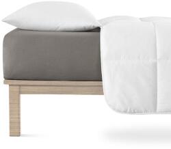 decoDoma Cearșaf elastic jersey cu elastan antracit 90 x 200 cm