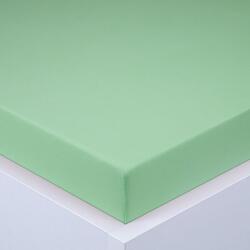 decoDoma Cearşaf cu elastic jersey EXCLUSIVE verde deschis 160 x 200 cm
