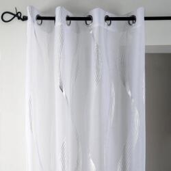 STOF Draperie decorativă ERIKA, albă, 135 x 240 cm set 2 buc