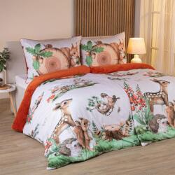 decoDoma Lenjerie de pat Dual Feel WOODLAND Lenjerie de pat