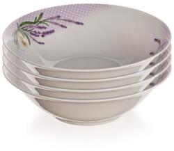 BANQUET Set boluri din porţelan LAVANDĂ, 4 buc Castron