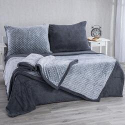 decoDoma Set cu blăniţă POLKA 3 buc Patura