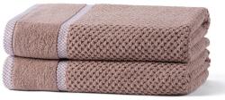 decoDoma Set de 2 prosoape de baie din frotir MODENA latté 70 x 140 cm Prosop