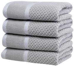 decoDoma Set de prosoape din frotir MODENA gri 50 x 100 cm, 4 buc Prosop