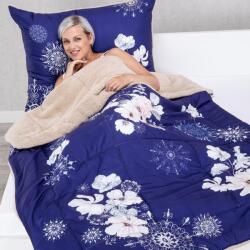 decoDoma Set matlasat cu blăniţă Dual Feel FLORENCE 3 buc Patura