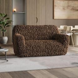 Gaico Huse bielastice VELVET maro fotoliu dublu (l. 120 - 160 cm)