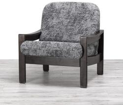 Gaico Huse bielastice MARMO gri fotoliu cu manere de lemn (l. 40 - 70 cm)