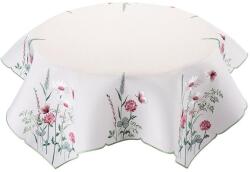 decoDoma Față de masă brodată FLORI ROZ 85 x 85 cm Fata de masa