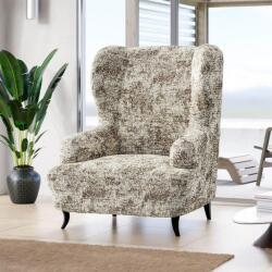 Gaico Huse bielastice MARMO bej fotoliu clasic (l. 60 - 110 cm)