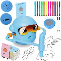 Bedee 100 Montessori kártya rajzoló oktató robot fejleszti a kreativitást (robot do rysowania)