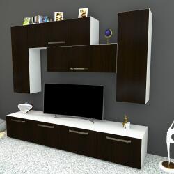 Spectral Mobila Living Armonia V4 MDF Wenge - cu manere