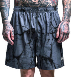 SULLEN pantaloni scurți bărbați - șort de baie SULLEN - CRACKED E-WAIST - SCM8177_GY
