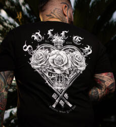 SULLEN tricou pentru bărbați cu imprimeu SULLEN - PREMIUM - DARK HEARTS - SCM7653_JTBK