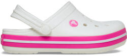 Crocs Saboți Crocs Crocband Kid's New Clog Alb - White/Pink Crush 36-37 EU - J4 US