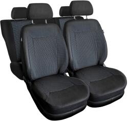 AUTO-DEKOR Huse auto universale textile ROYAL gri închis potrivite pentru Mazda 3