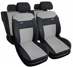AUTO-DEKOR Huse auto universale textile RS gri deschis potrivite pentru Daewoo Kalos
