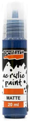 Pentart matt akril festék, sötétkék, 20 ml