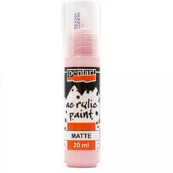 Pentart matt akril festék, rózsaszín, 20 ml