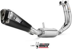  Sistem complet de evacuare MIVV Delta Race pentru Aprilia RS 660 / Tuono 660, carbon