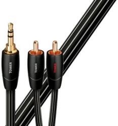 AudioQuest Cablu audio Jack 3.5mm - 2RCA AudioQuest Tower 1m (TOWER01MR)