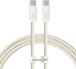 Baseus Cablu Baseus Dynamic 3 Fast Charge, USB-C la USB-C, 100W, 1m, Galben (P10367000Y11-00)