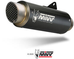  Sistem complet de evacuare MIVV GP Pro pentru Honda CB 650 R / CBR 650 R (2024-2025), oțel inoxidabil negru
