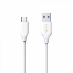 Anker Cablu premium USB-C USB 3.0 Anker PowerLine 0.9 m, Alb (A8163021)