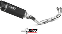  Sistem complet de evacuare MIVV SR-1 pentru Yamaha T-MAX 560 (2022-2024), titan negru - brsmoto - 5 890,00 RON