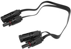 EcoFlow Cablu solar plat EcoFlow PowerStream MC4, lungime 0.5 m, grosime 1.5 mm (EFL-SuperFlatMC4Cable)