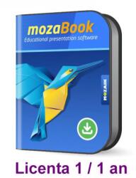 MOZA Software Mozabook School-lab, lectii interactive laborator in timp real, licenta 1 / 1 an (Moza-ED-mksclb1)