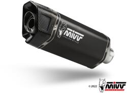  Sistem complet de evacuare MIVV SR-1 pentru Suzuki GSX-8R / GSX-8S, oțel inoxidabil negru